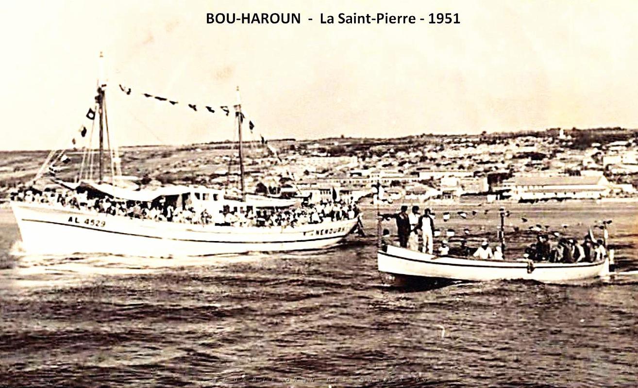 Bou-Haroun - La Saint-Pierre - Bateau Ville de Nemours - 1951.jpg